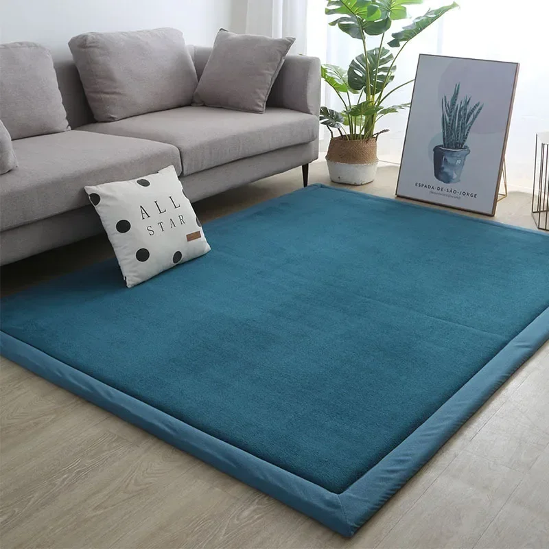 Tappeto In Memory Foam Per Bambini 80x200 Cm – Spessore 2 Cm, Velluto Corallo, Fondo Antiscivolo, Marrone