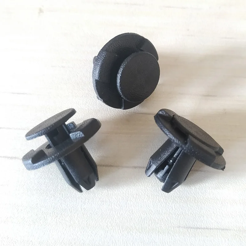 닛산 Qashqai Juke Pathfinder 등을위한 50Pcs 8mm 구멍 부팅 및 트렁크 트림 클립 자동 패스너