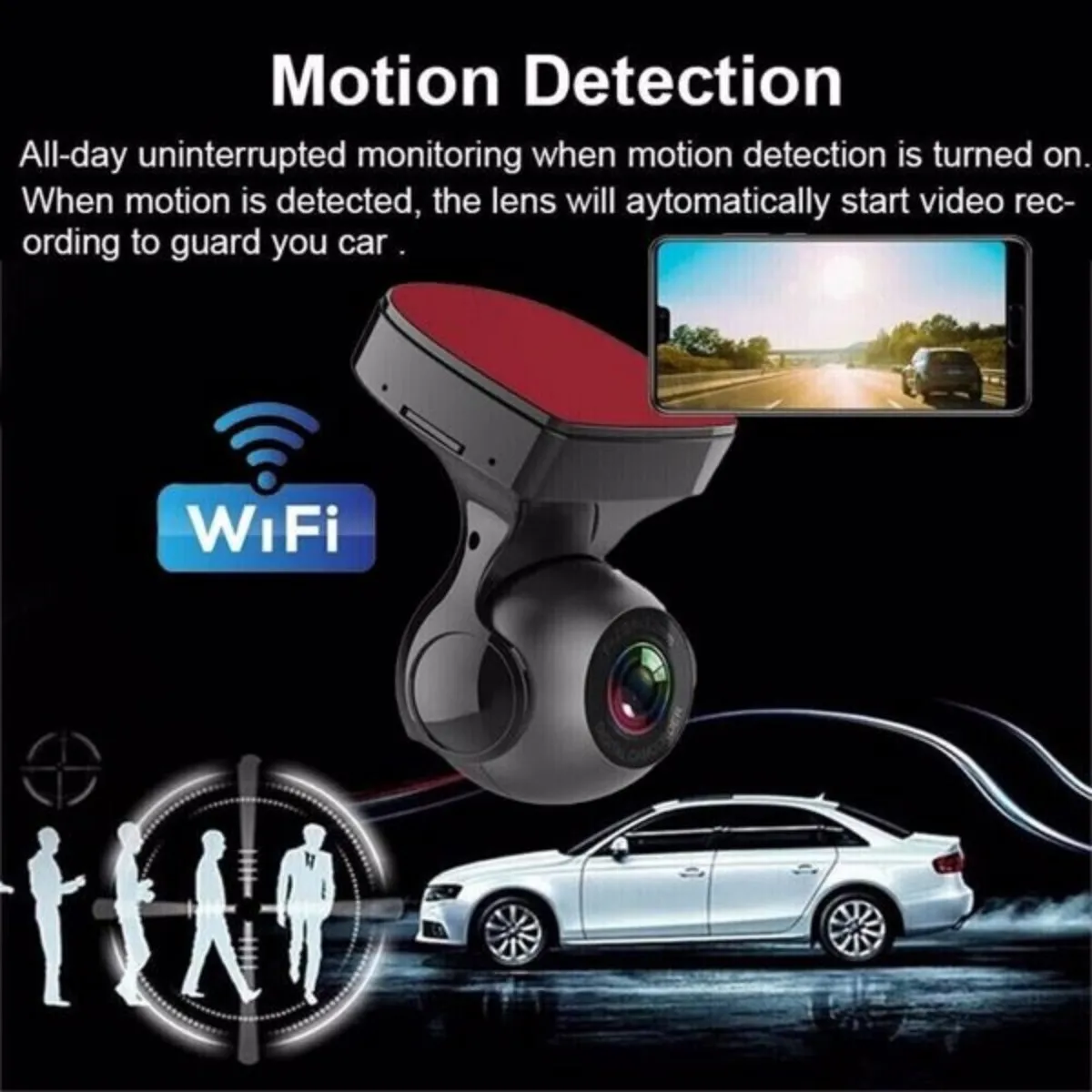 170° Wi-Fi Dash Cam 2