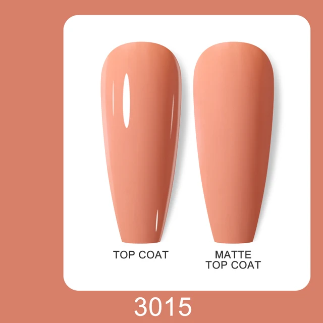 Arte Clavo 15ml Brown Coffee Color UV Gel For Nail Gel Nail Polish Varnish Hybrid Glitter Decoration Base Top Coat Set 3015