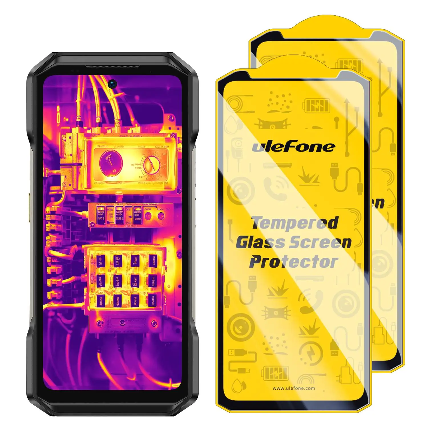 Premium 2-Pack HD Anti-Fingerprint Tempered Glass Screen Protector