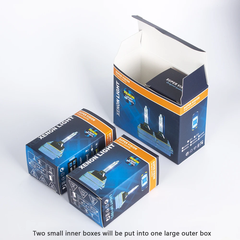 Dream Chaser 2 PCS 12V 35W HID Bulb Xenon Headlight D1S D2S D3S D4S D2R Xenon Lamp Light 4300K 6000K 8000K 66140 66240 66340 664