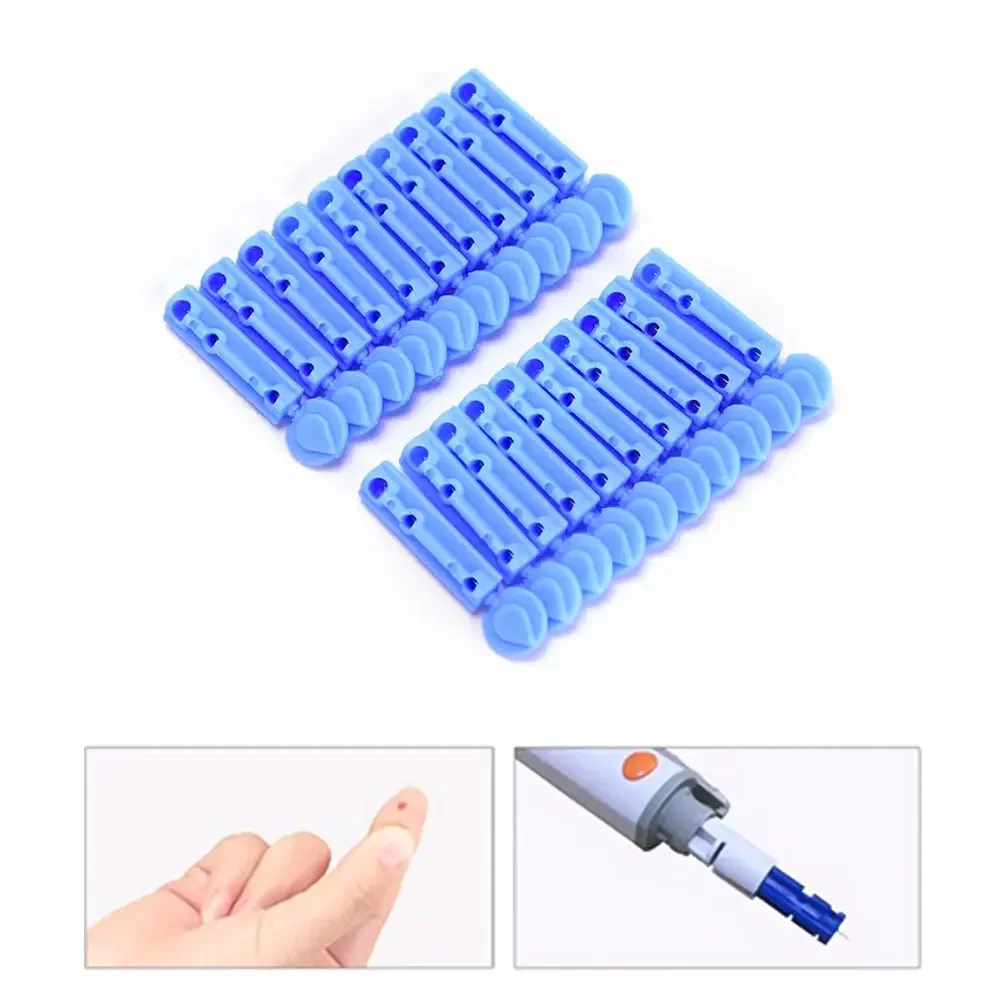 50Pcs Blood Lancet Pen Disposable Needles blood lancet pen