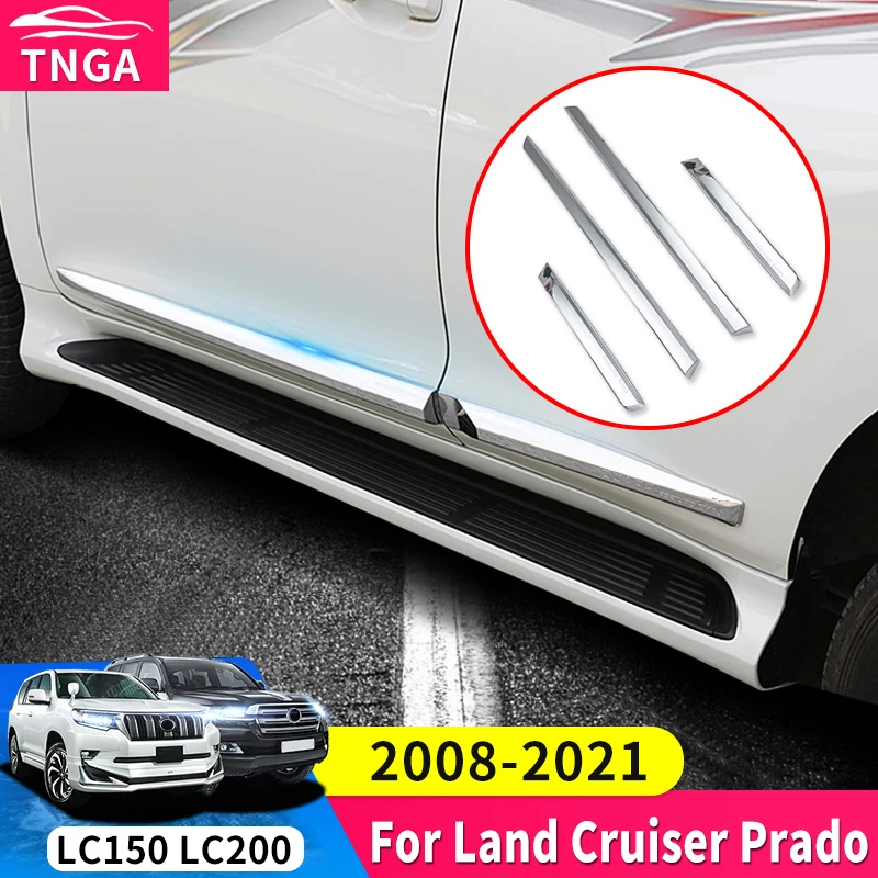 

For Toyota Land Cruiser Prado 150 Lc150 Car Door Collision Prevention Decoration Exterior Accessories Fj150 2022-2010 2021 2020