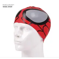 1 pcs Kids Swim Cap Comfortable Elastic Durable Silicone Swimming Cap Cute Cartoon Design For Girls And Boys Children Youths 2