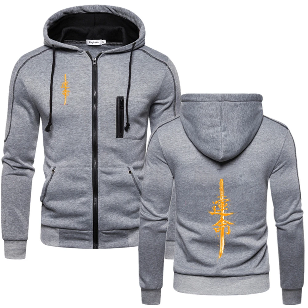 Men Casual Solid Color Hoodies Sweatshirt Tops