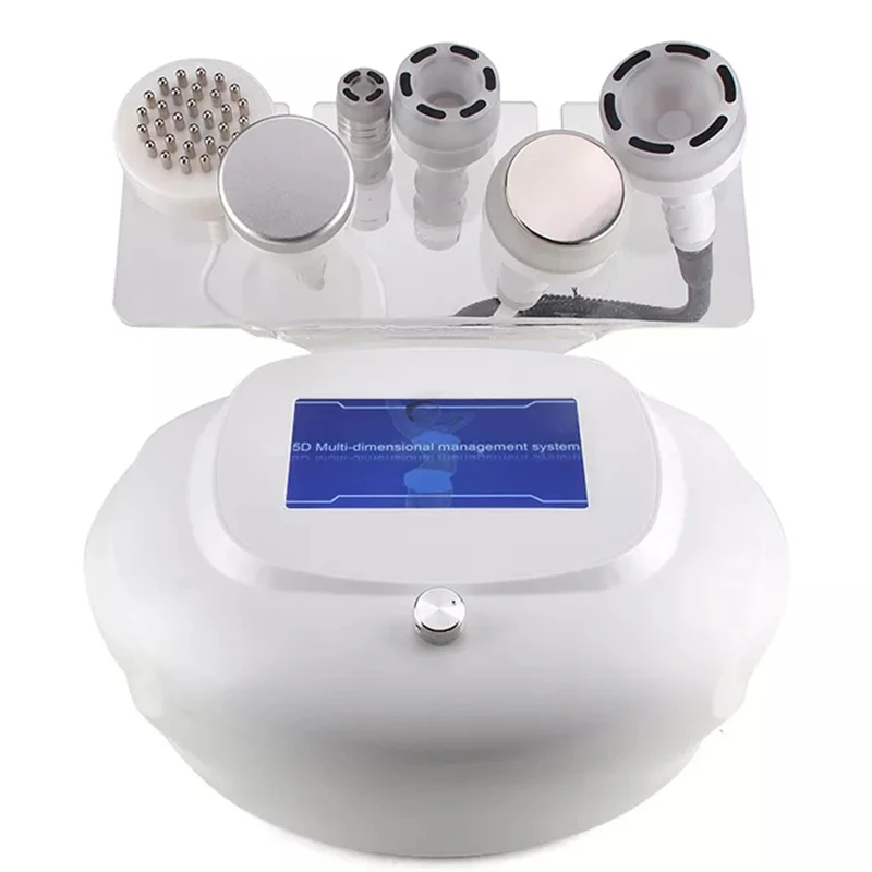 80K Cavitation RF Ultrasonic Vacuum Slimming Machine 6 in 1 Weight Loss Skin Lifting Massager For Face Fat Burner Beauty Machine