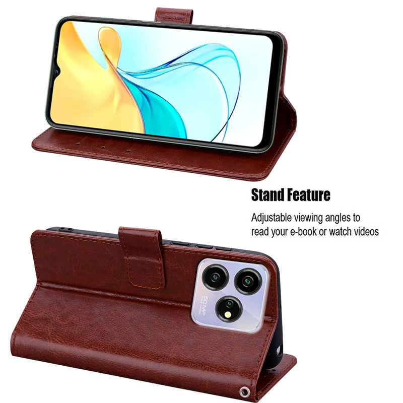 MOJIA Funda Cartera Para ZTE Blade V60, Carcasa De Teléfono Con Tapa A