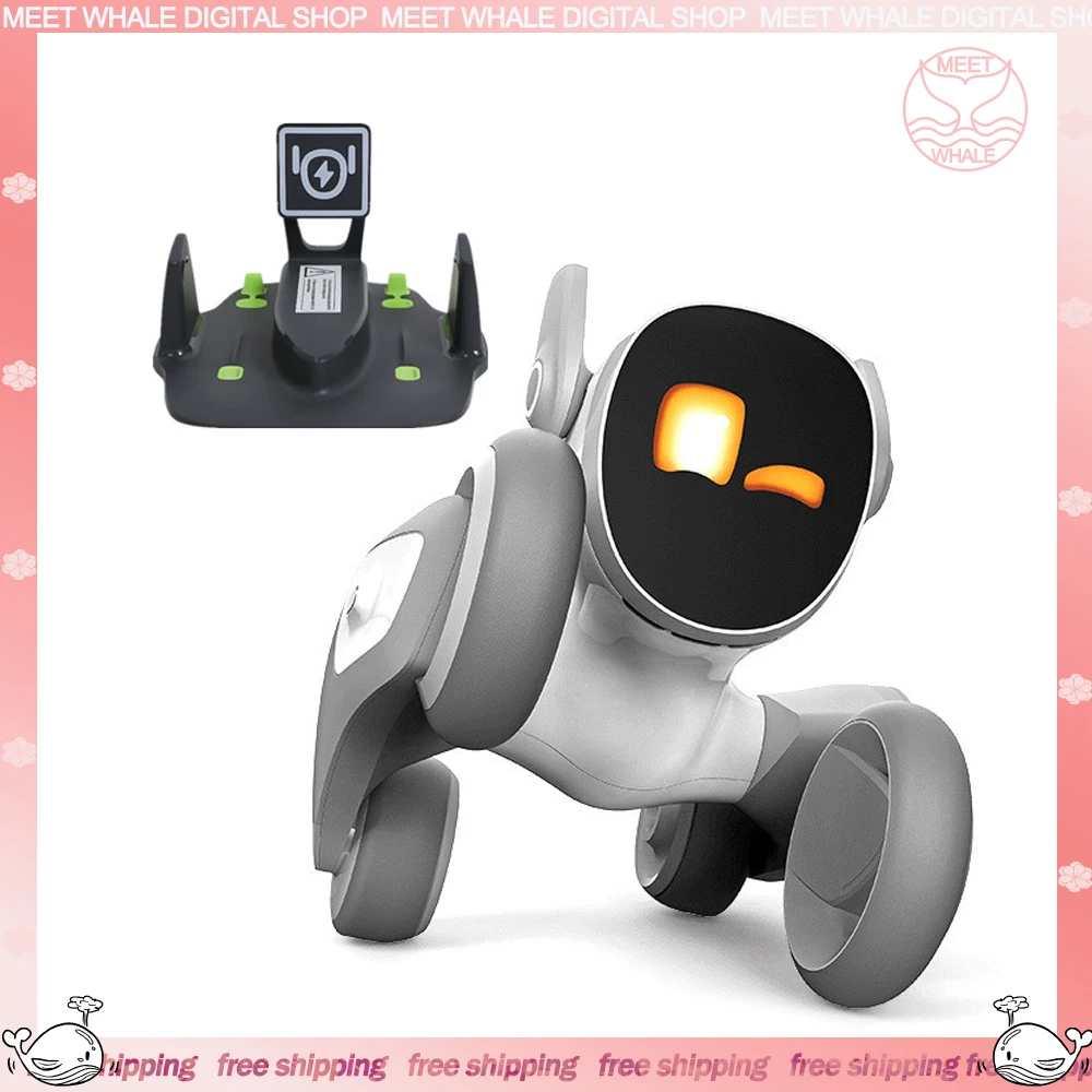 Loona Emotional Robots Dog Cute Intelligent Smart Robot Accompagna La Macchina Vocale Monitor Di Gioco Compatibile Regali Giocattolo Elettronici