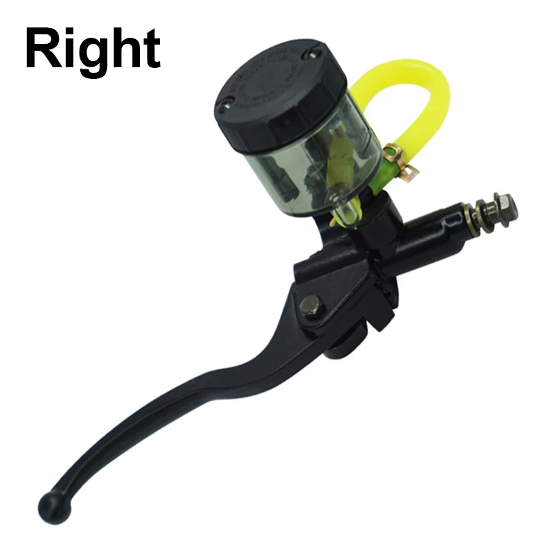 Universal 22MM 7/8" Motorcycle Right Brake Clutch Pump Master Cylinder Lever For Yamaha LC150 LC135 Choppers Cafe Racer Motorcycle Brake Lever Motocross Clutch Lever Kit