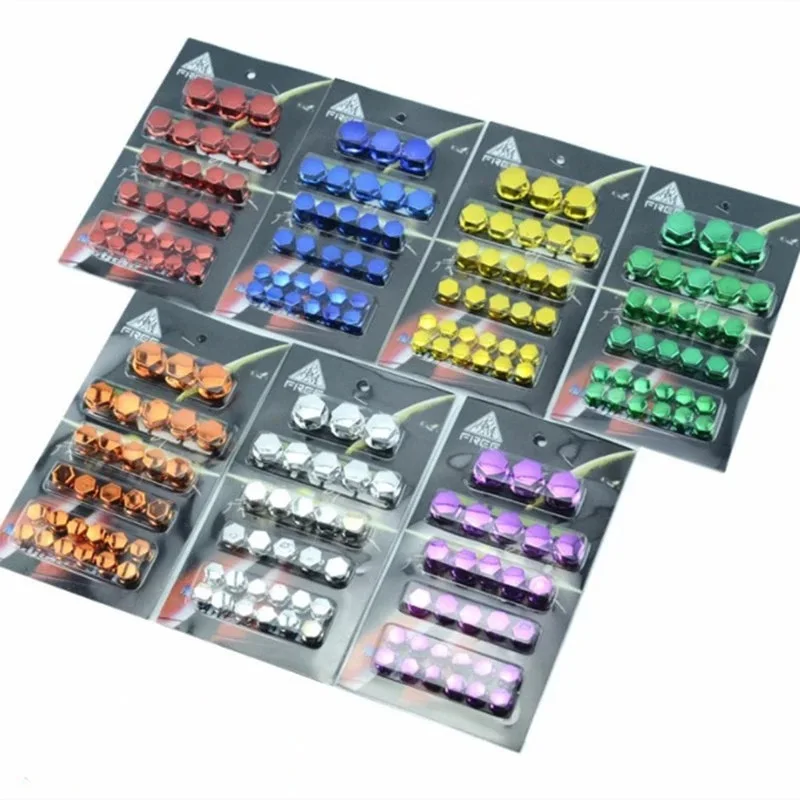 

Motorcycle Screw Cover Head Body Decorative Engine Nut Bolt cover for Car Bicycle Motor Accessories