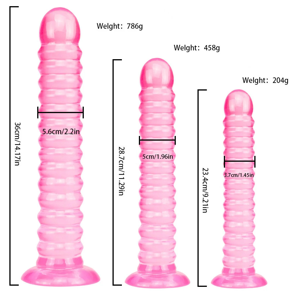 Jelly 6 Style Analdildo mit Saugnapf Riesige Dildos Sexspielzeug für Frauen Männer Gefälschter Schwanz Großer Analbutt_voghion.com