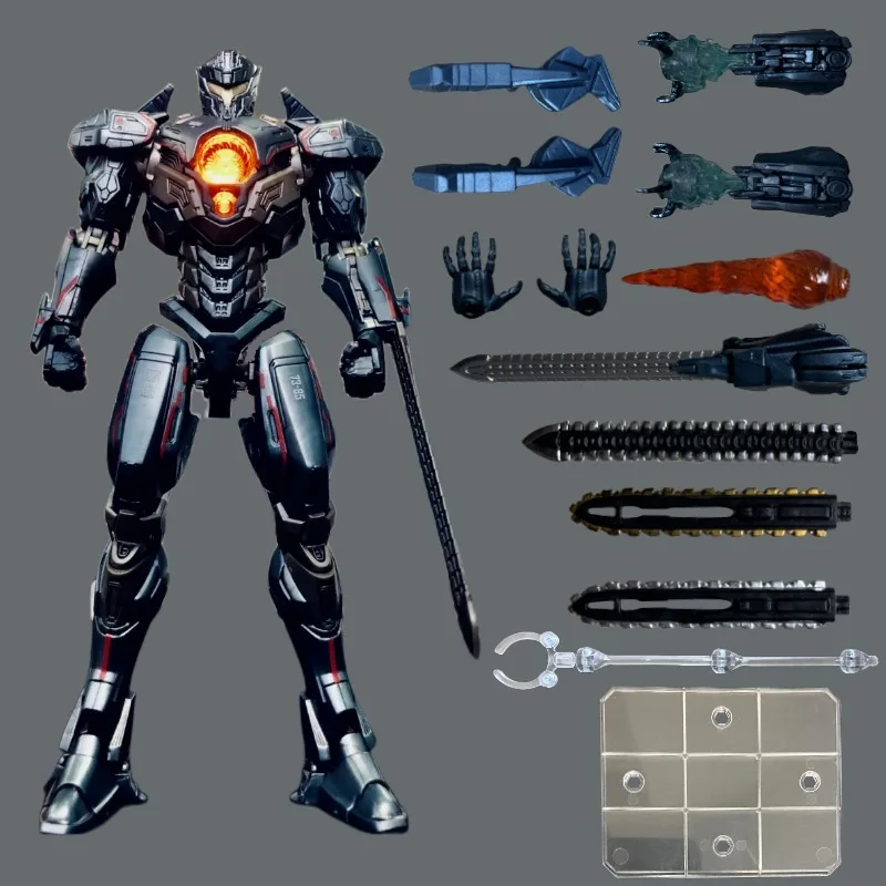 

Светящиеся игрушки «мстители» Pacific Rim 2, движущиеся фигурки из аниме «путешествия», Коллекционная модель, подарок на фестиваль