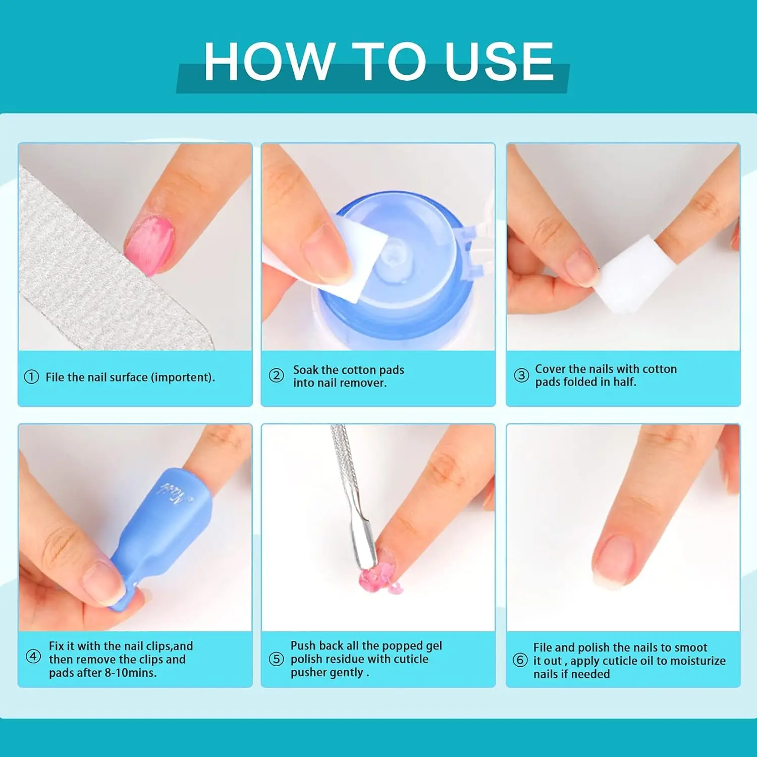 Nail Gel Remover Acetone Free Nail Polish Remover for Nails Remove Soak-Off Nature Gel Polish Acrylic Dip (2.8Oz/8Oz) nail polish remover nail gel remover