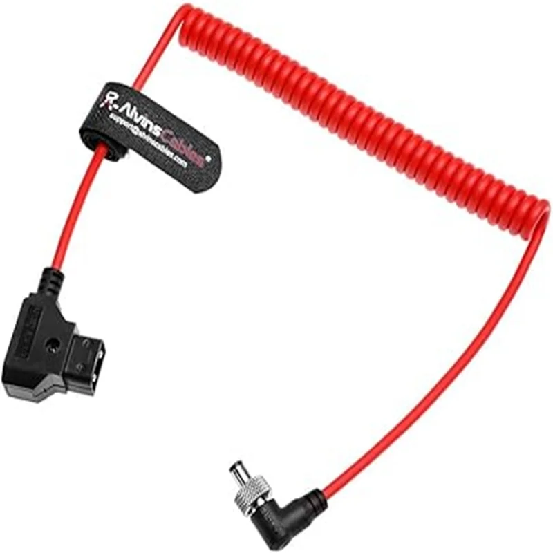 Alvin`s Cables DC 2.1 직각 케이블 잠금용 울트라 소프트 Dtap, A..