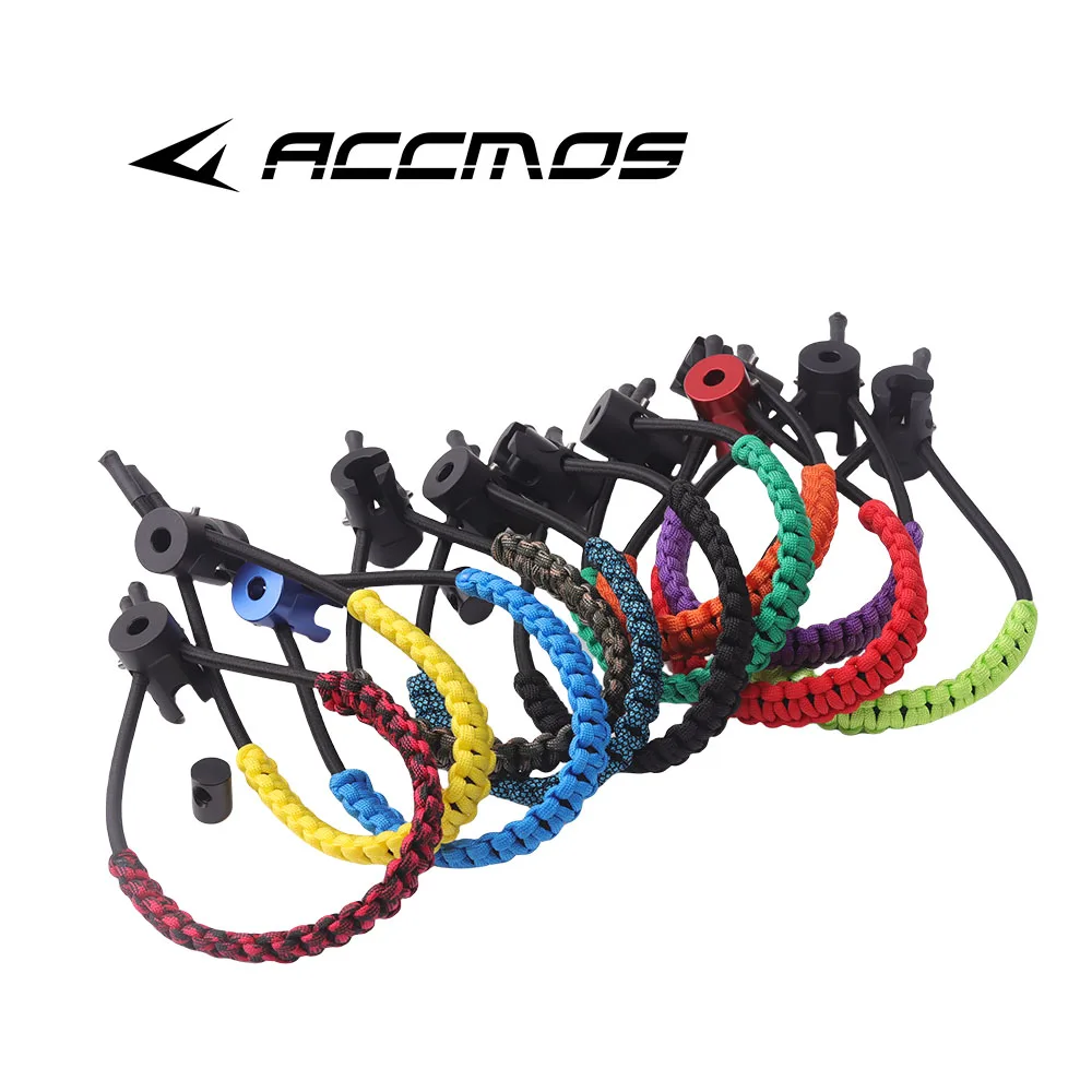 Archery Wrist Strap Quick Detachable Adjustable Convenient Wrist Sling for Compound Bow Stabilizer Hunting Shooting Accessory