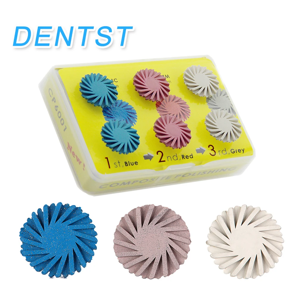 

Polishing Burs Kit Handpiece Brush Dental Disc Spiral Flex Orthologia Head for Composite Ceramic Zirconia Polisher Drills