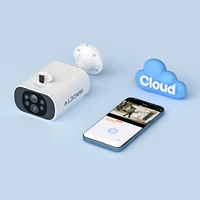 ARCCTV 2K caméra solaire sans fil Surveillance extérieure batterie intégrée caméra Wifi détection humanoïde Flash alarme Vision nocturne 6