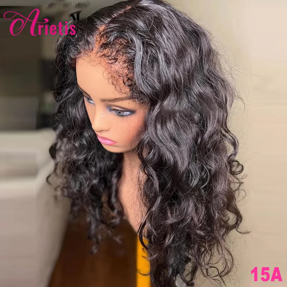 Lace Front Wig Human Hair Wig Human Hair Wigs 13x6 13x4 Natural Wave Front Lace Wig For Women 4c Edges Curly Baby Hair Glueless Virgin Human