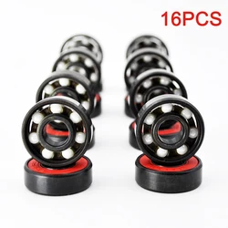 High-Performance Hybrid Ceramic Ball Bearings - ABEC-11, 16pcs, High Speed