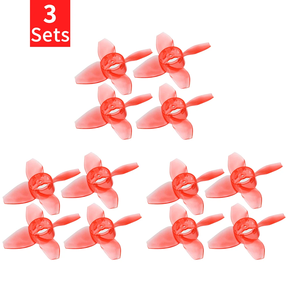 Jeu d'hélices EMAX Avia TH pour Tinyhawk 3, idéal pour des performances de vol silencieuses