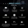 SIMGOT EW200 10mm SCP Diaphragm Dual-Magnetic-Circuit & Dual-Cavity Dynamic Driver IEM Hifi Earphones 5