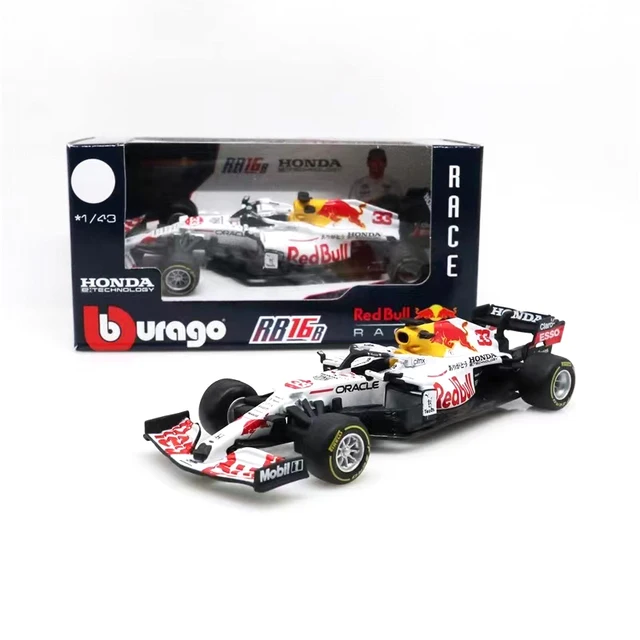Bburago Scale 1:43 Season 2021 F1 Car Model Replica Mercedes Ferrari Red Bull Racing RB16B SF21 W12E Diecast Collectible Toy 5