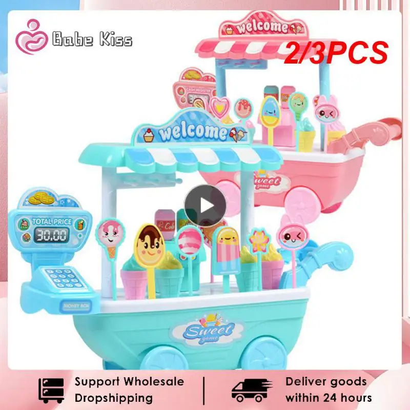 

2/3 шт. игровой домик 19*14*9,5 см, имитация аксессуаров, вместительное хранилище, улучшение жизни, осведомленность о мягких цветах, игрушки Guojia «сделай сам»