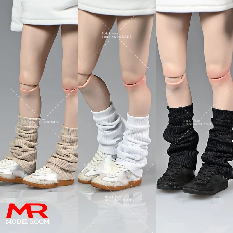 1/6 Scale Female Knitting Leg Warmers Loose Socks Cover Clothes Accessories Model Fit 12'' Soldier Action Figure Body Dolls
