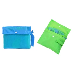 Beach Bag Mesh Stay Away From Sand Durable Indoor Outdoor Portable Hand Bag Swimming Sport Toys Storage For Children