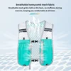Running Water Bottle Storage Vest Lightweight Running Vest Reflective Hydration Water Chest Pack With Phone Holder Cycling Vest 4