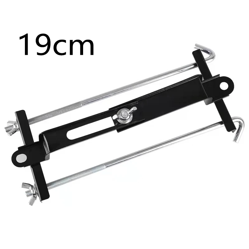 Car Hold Down Clamp Adjustable 19/23/27cm Stable Rack Car Crossbar Battery Hold Down Bracket Durable Holder Storage Rack