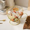 Luxury Coffee Capsule Display Rack Home Snacks Candy Storage Organizer Coffee Shop Bar Counter Decor 1