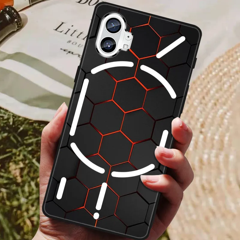 Black Antiknock Soft TPU Protective Phone Case Cover