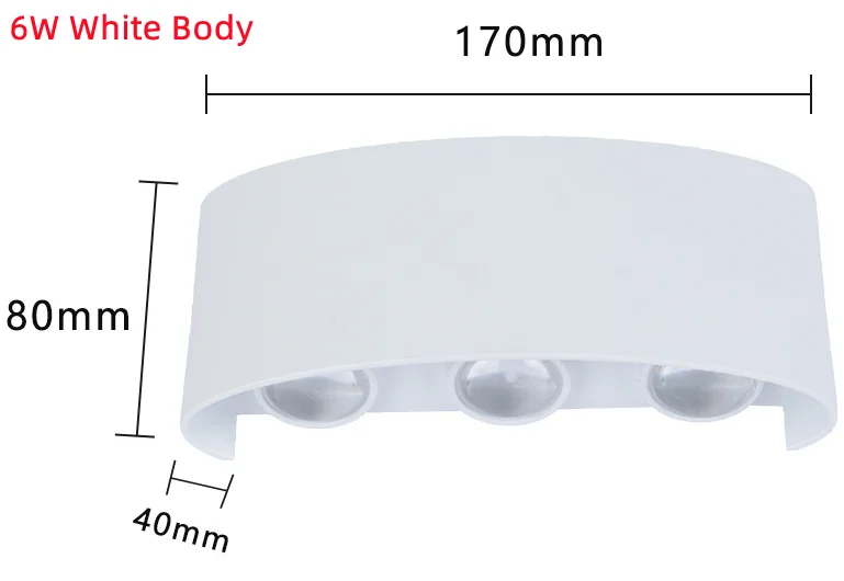 Waterproof Outdoor LED Wall Light