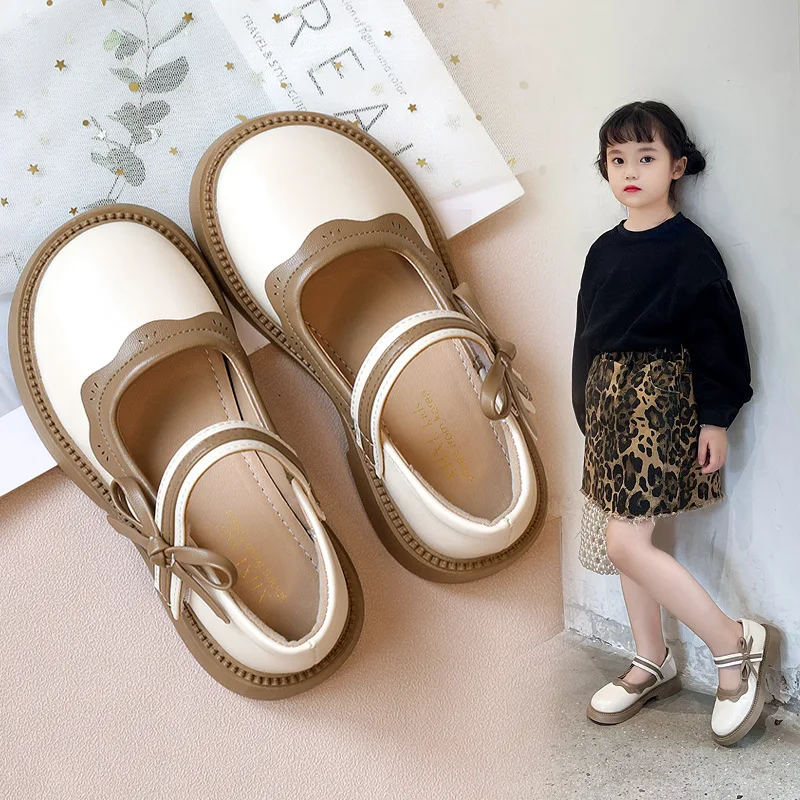 Girls' Princess Shoes 2025 Spring and Autumn New Style Girls' Little Leather Shoes Autumn Style Baby Fashion Single Shoes - 2