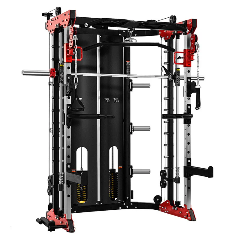 CrossoverEquipmentBodyBuildingPowerCageSquatRackCableHomeGym