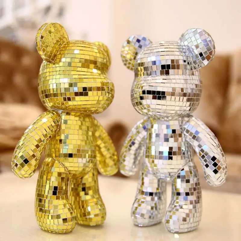 Self-Adhesive Real Glass Mini Square Mirrors Mosaic Tiles Stickers Bathroom DIY Home Decoration