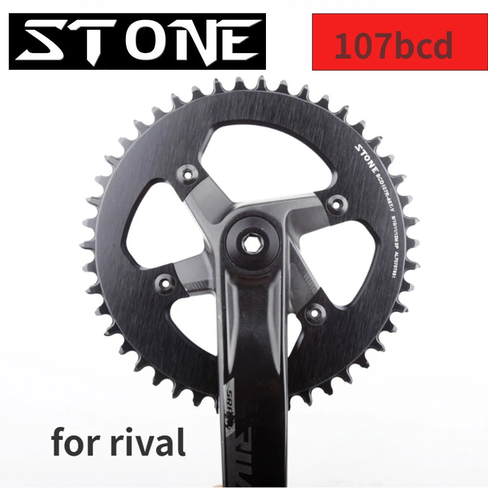 

Каменная круглая звезда 107BCD для Sram Rival AXS Flattop Кривошип 107 Bcd MTB горная звезда 34-60T