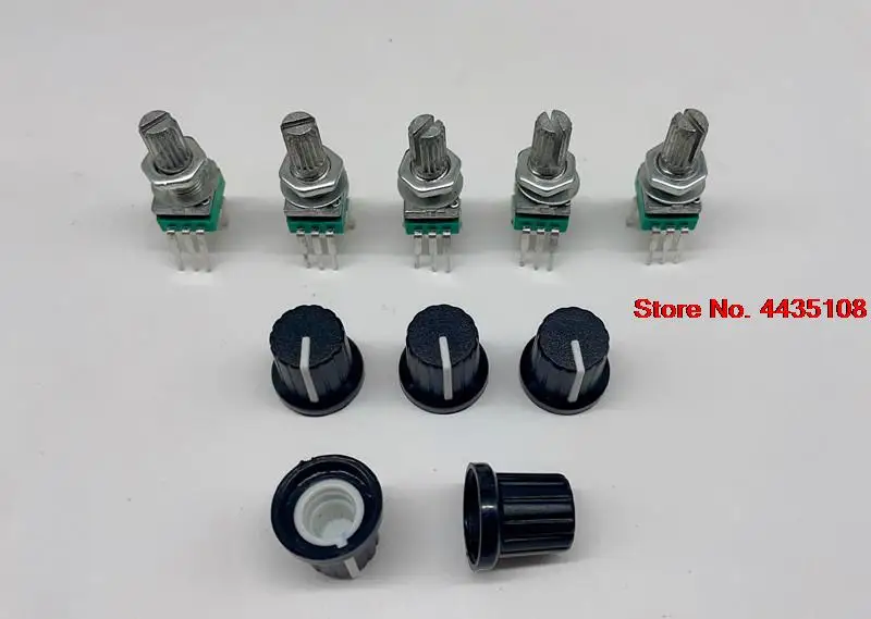 5pcslotSealedRK097NsingleverticalpotentiometerB1KB20KB50K