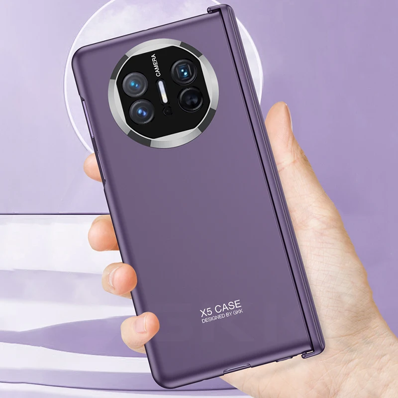 Original Case for Huawei Mate X5 X3 Magnetic Hinge Holder With Screen Glass Came
