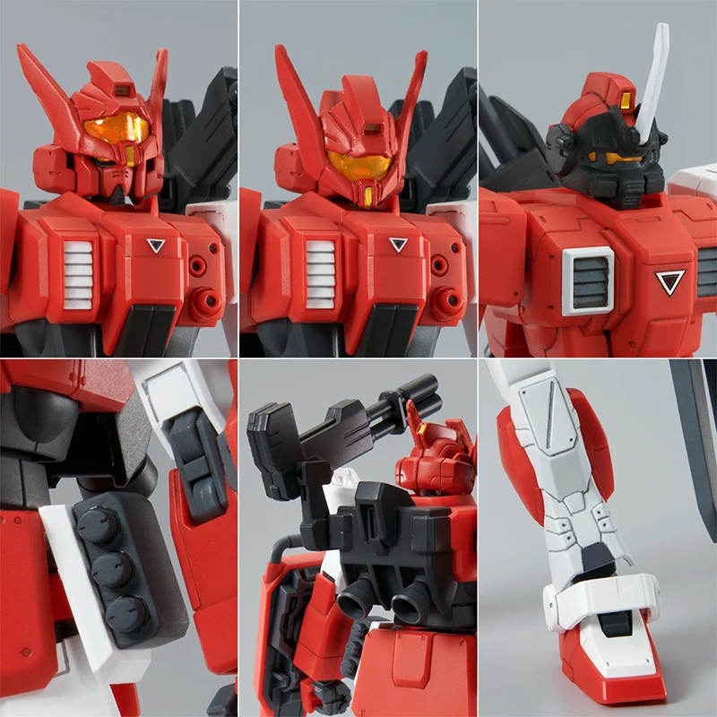 Premium Bandai HGUC Gundam Red Giant 03Rd MS Team Set Action