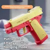 M1191 Mini Water Gun Children's Non Electric Handgun Summer Outdoor Fully Automatic Water Playing Toy Boys andGirls Shooting Toy 5