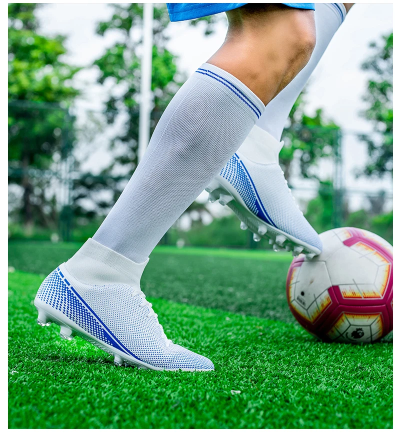 Zapatillas de fútbol para hombre y niño, botas de fútbol FG/TF para interior y exterior, para niños y niñas_voghion.com