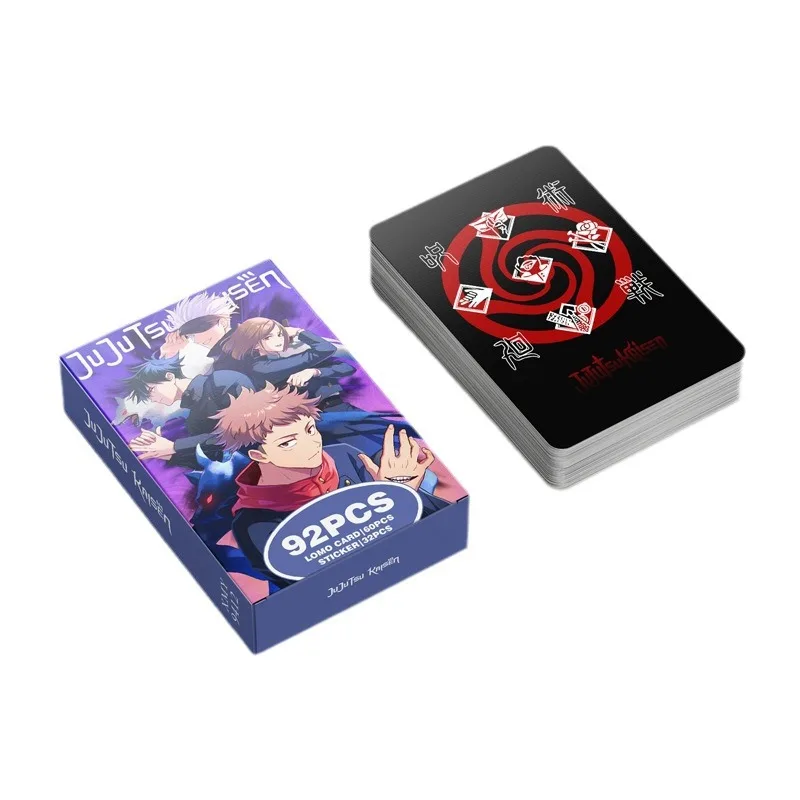 Anime Haikyuu Lomo Card Postcard Toy Demon Slayer Genshin Impact Collection Cards With Stickers Birthday Gift