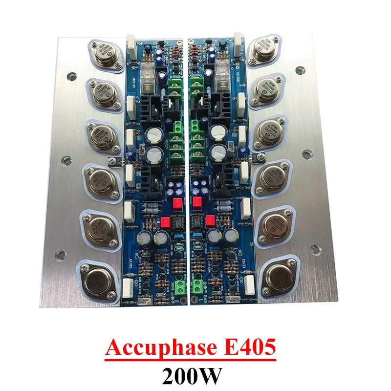 

200w Accuphase E405 Power Amplifier Board High Power ON Original Transistor MJ15024G/MJ15025G Beautiful Sound HIFI Amplifier