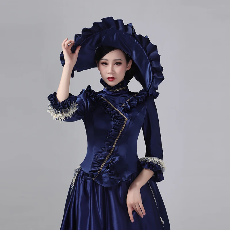 victorian dress blue Victorian historical ball gown reimagined from the 1860s, blue dress