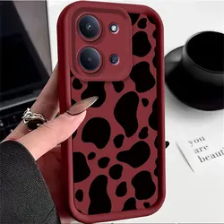 Leopard Print Shockproof Silicone Phone Case with Matte Finish - Redmi 15C 4G (RD - JGK2008)