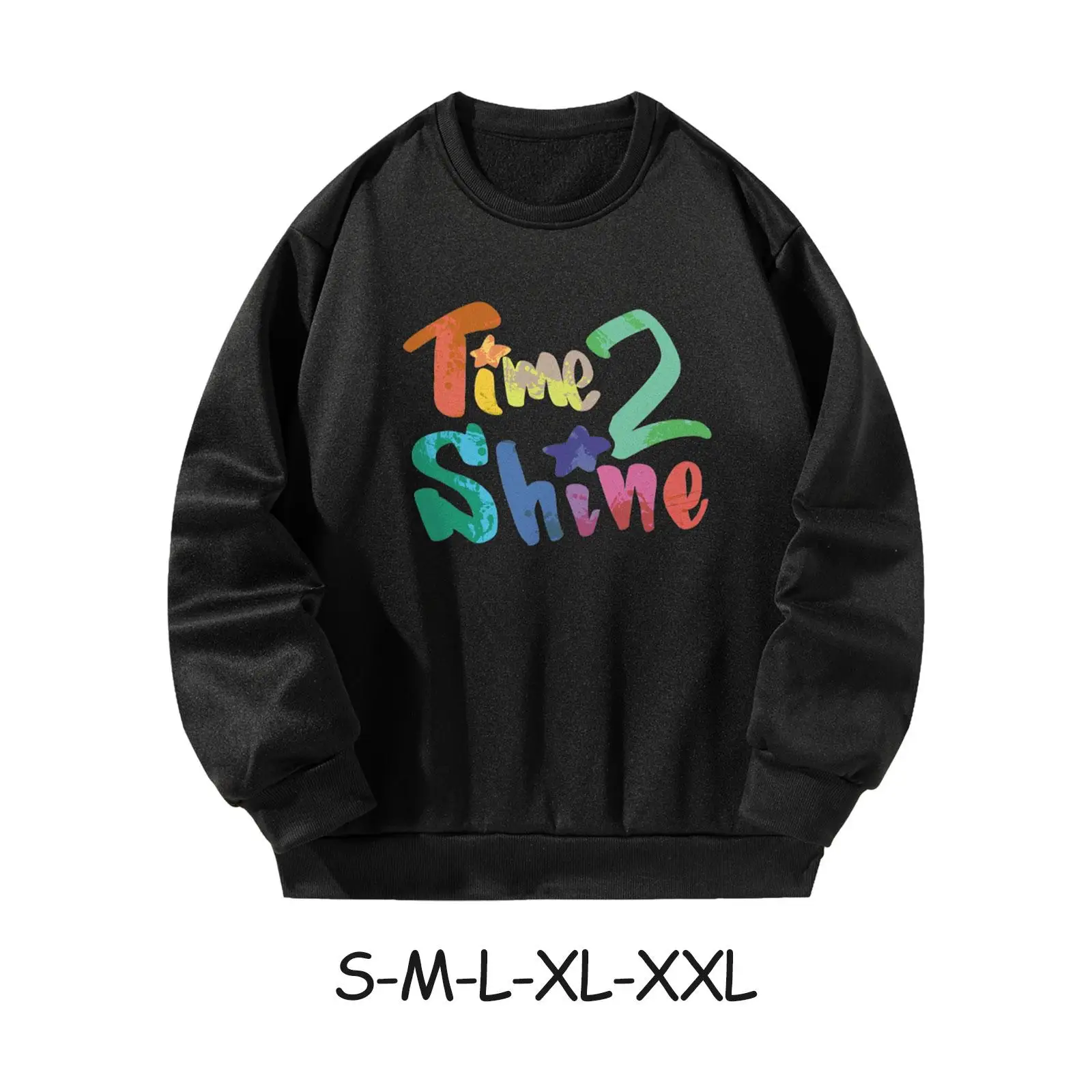 

Женский свитшот, пуловер, осенняя одежда, искусственный простой принт, алфавит, модные костюмы для прогулок