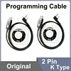USB Programming Cable Quansheng UVK5 UVK6 5RPlus Baofeng 18Pro 13Plus 17Plus V2 Programming Cable CD Software Radio Accessories 6